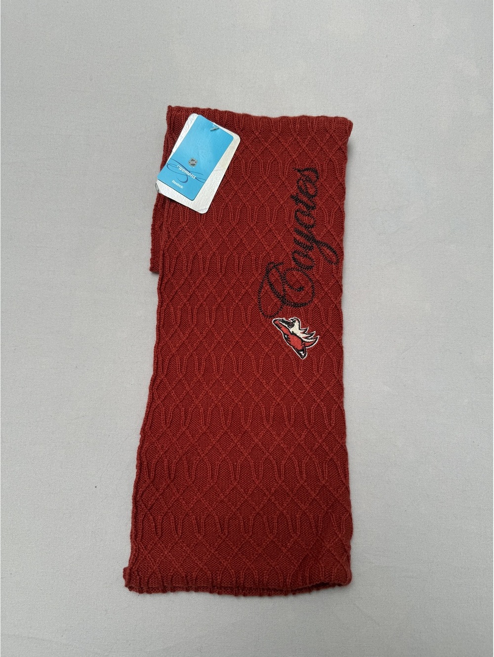 Reebok NHL Phoenix Arizona Coyotes Hockey Knit Scarf - OS